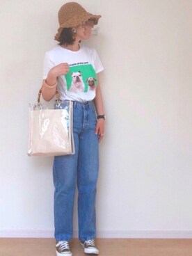 sato**さん(レディース・165cm)の夏コーディネート