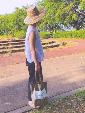 sato**さん（レディース・165cm）の夏コーディネート