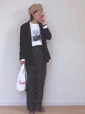 sato**さん（レディース・165cm）の春コーディネート