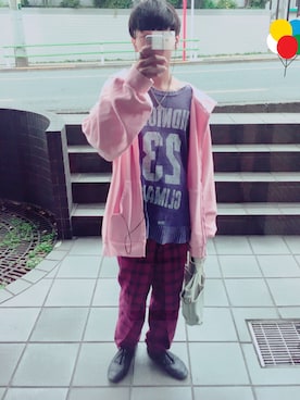 「VANDALIZE（ヴァンダライズ）のアイテム（アクセサリー）」を使った、健太郎さん（メンズ・179cm）の春コーディネート