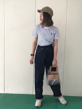 やましたりなさん（レディース・162cm）の夏コーディネート