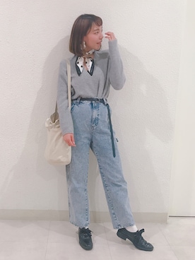 やましたりなさん（レディース・162cm）の春コーディネート