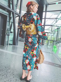 utatane（ウタタネ）の「浴衣3点セット utatane 昭和モダンの