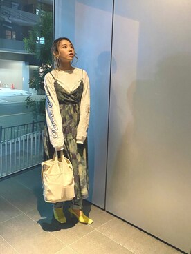 やましたりなさん（レディース・162cm）の秋コーディネート