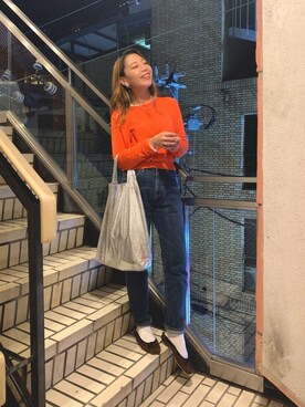 やましたりなさん（レディース・162cm）の秋コーディネート