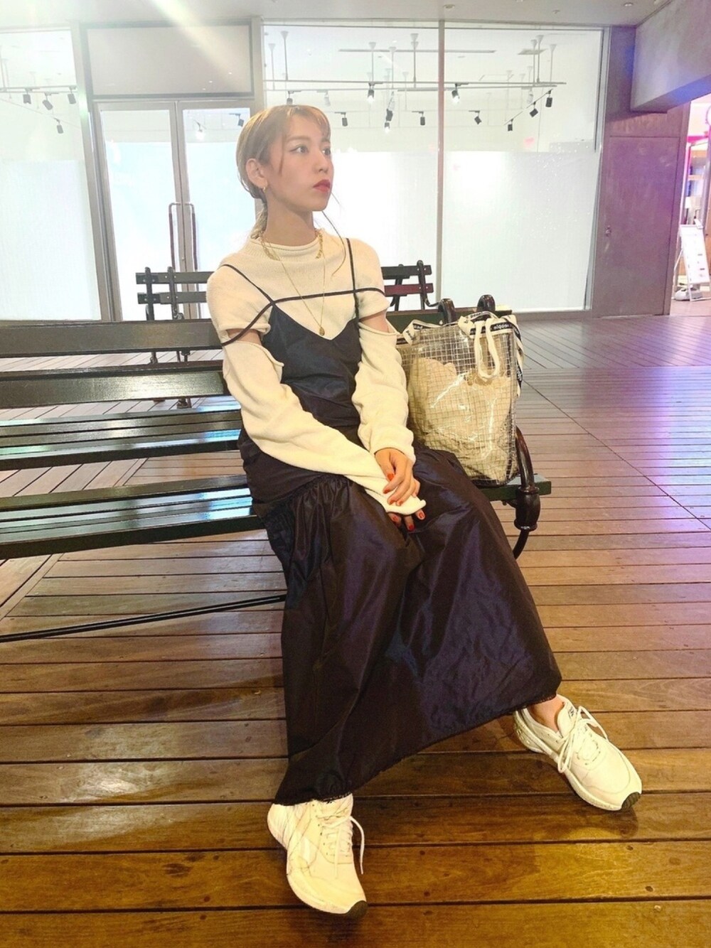 TODAYFUL（トゥデイフル）の「スリーブスリットニット（ニット