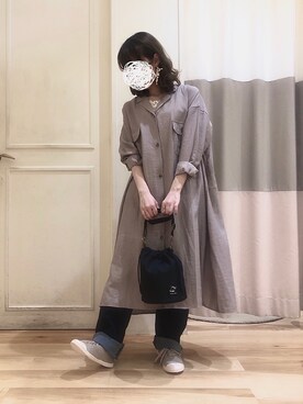 ﾀﾆｶﾞﾜさん（レディース・148cm）の春コーディネート