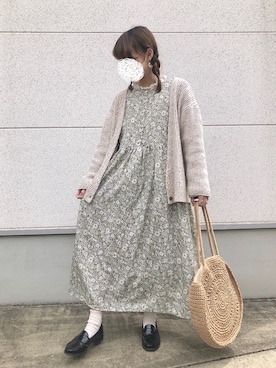 ﾀﾆｶﾞﾜさん（レディース・148cm）の春コーディネート