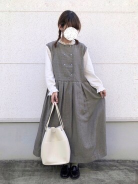 ﾀﾆｶﾞﾜさん（レディース・148cm）の春コーディネート