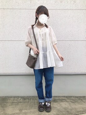 ﾀﾆｶﾞﾜさん（レディース・148cm）の春コーディネート