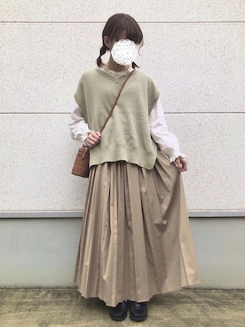 ﾀﾆｶﾞﾜさん（レディース・148cm）の春コーディネート