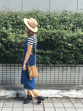 「アイテム（ピアス（両耳用））」を使った、おしゃれ豆知識💡のSERINAさん（レディース・164cm・30代）の秋コーディネート