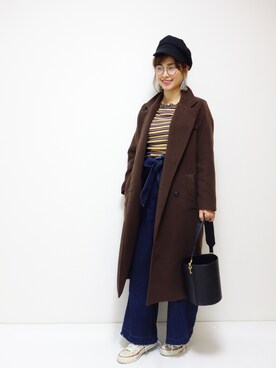 「アイテム（ピアス（両耳用））」を使った、おしゃれ豆知識💡のSERINAさん（レディース・164cm・30代）の春コーディネート