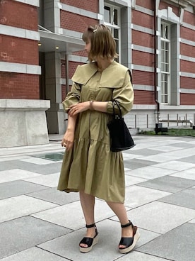 おしゃれ豆知識💡のSERINAさん（レディース・163cm）の春コーディネート