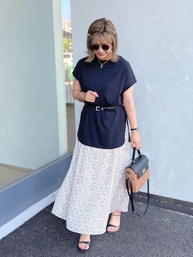 おしゃれ豆知識💡のSERINAさん（レディース・163cm）の春コーディネート