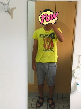 「semantic design（セマンティックデザイン）のアイテム」を使った、kaiさん（メンズ・167cm）の夏コーディネート