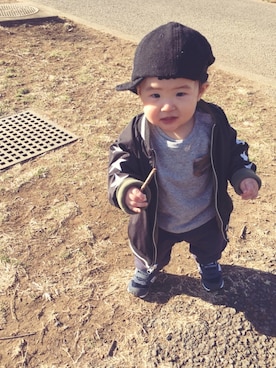 kotaさん（キッズ・70cm）の冬コーディネート