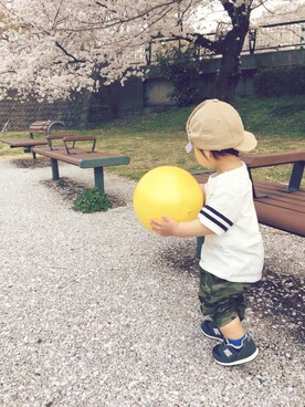 kotaさん（キッズ・70cm）の春コーディネート