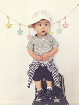 kotaさん（キッズ・70cm）の春コーディネート