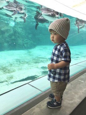 kotaさん（キッズ・70cm）の秋コーディネート