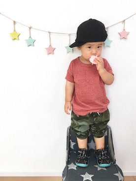 kotaさん（キッズ・70cm）の秋コーディネート