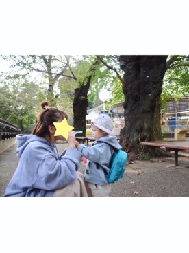 kotaさん（キッズ・70cm）の秋コーディネート