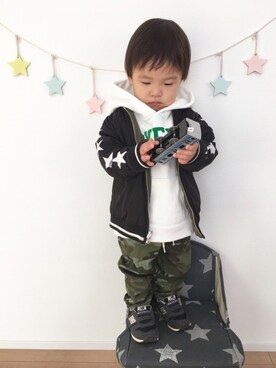 kotaさん(キッズ・70cm)の冬コーディネート