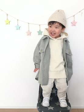 kotaさん（キッズ・90cm）の冬コーディネート