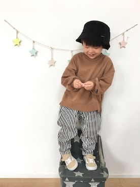 kotaさん（キッズ・90cm）の秋コーディネート
