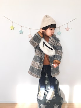 kotaさん（キッズ・90cm）の冬コーディネート