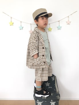 「Mint隊」｜kotaさん（キッズ・100cm）の春コーディネート