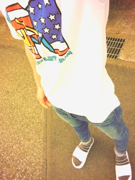 「M・A・C（マック）のアイテム（トップス）」を使った、ゆーやんさん（メンズ・172cm）の春コーディネート