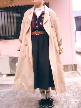 「ベリーショート」｜えりなさん（レディース・149cm）の春コーディネート