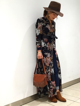 ORientalTRaffic キラリナ京王吉祥寺店さん（レディース・160cm）の冬コーディネート