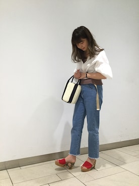 「カットオフ」｜ORientalTRaffic キラリナ京王吉祥寺店さん（レディース・160cm）の夏コーディネート