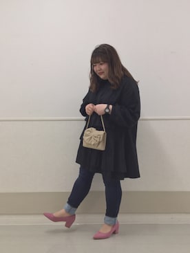 「ポインテッドトゥパンプス」｜ORientalTRaffic キラリナ京王吉祥寺店さん（レディース・156cm）の春コーディネート