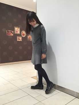 「エナメルシューズ」｜ORientalTRaffic キラリナ京王吉祥寺店さん（レディース・155cm）の春コーディネート