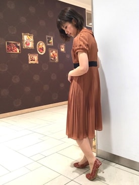 「オリエンタルトラフィック(ORiental TRaffic)」｜ORientalTRaffic キラリナ京王吉祥寺店さん（レディース・160cm）の春コーディネート