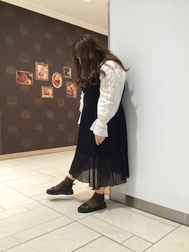 「ソックス×サンダル」｜ORientalTRaffic キラリナ京王吉祥寺店さん（レディース・160cm）の春コーディネート