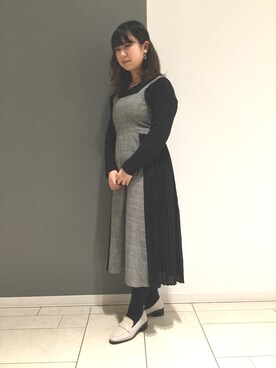 「オリエンタルトラフィック(ORiental TRaffic)」｜ORientalTRaffic キラリナ京王吉祥寺店さん（レディース・160cm）の冬コーディネート