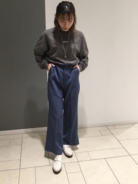 「モンクシューズ」｜ORientalTRaffic キラリナ京王吉祥寺店さん（レディース・160cm）の秋コーディネート