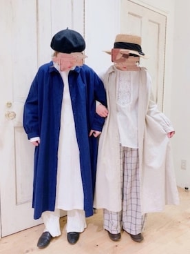 「GERRY（ジェリー）のアイテム（ワンピース）」を使った、いとうさん（レディース・152cm）の春コーディネート