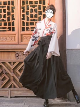 「travel」｜「アイテム（ワンピース）」を使った、heyAstridさん（レディース・165cm）の冬コーディネート
