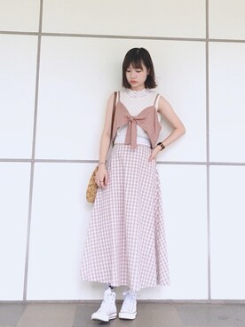 JadeWさん(レディース・160cm)の夏コーディネート