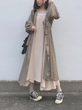 ずー。。。｜mysticのワンピースを使ったコーディネート - WEAR