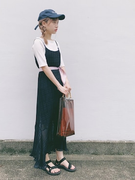 JadeWさん(レディース・160cm)の夏コーディネート