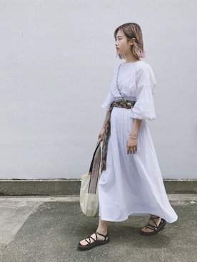 「Kastane（カスタネ）のアイテム（財布/小物）」を使った、JadeWさん（レディース・160cm）の春コーディネート
