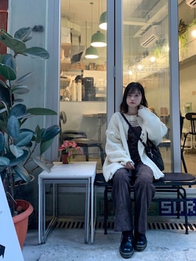 JadeWさん(レディース・160cm)の冬コーディネート