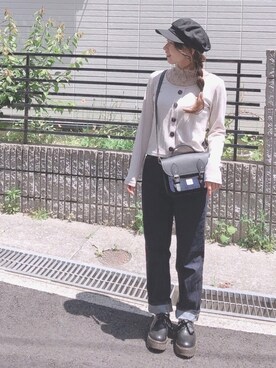 Zozo限定 厚底レースアップシューズを使った人気ファッションコーディネート Wear