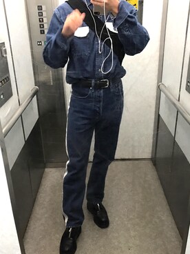 Рюичи Анаиさんの（Calvin Klein Jeans | カルヴァンクラインジーンズ）を使ったコーディネート